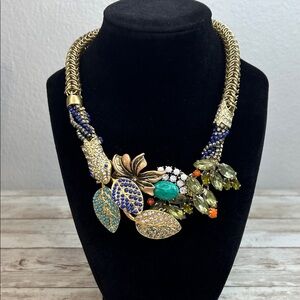 Stella & Dot Collage Statement Necklace